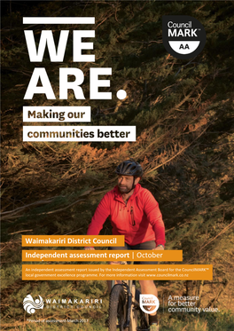 Independent Assessment Report | October Waimakariri District Council