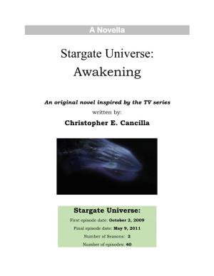 Stargate Universe: Awakening