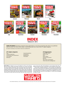 CTT Index 2012