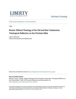Theological Reflection on the Christian Bible