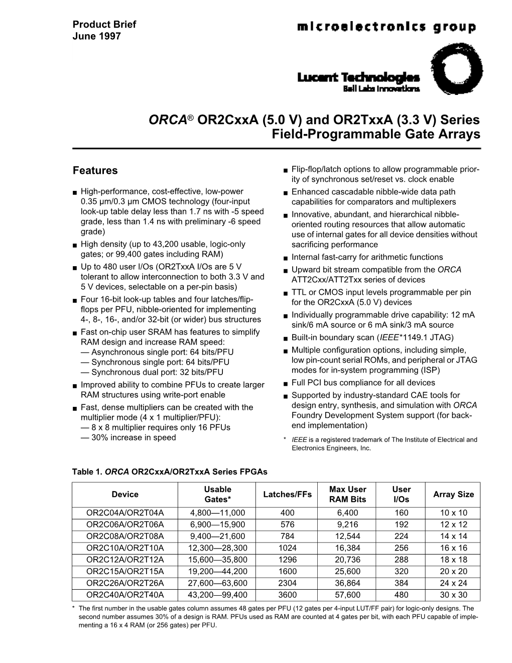 Series Field-Programmable Gate Arrays