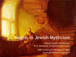 Angels in Jewish Mysticism