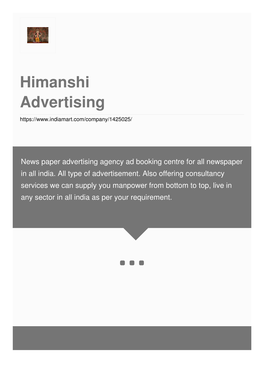 Himanshi Advertising