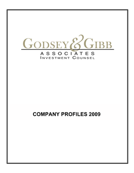 Company Profiles 2009