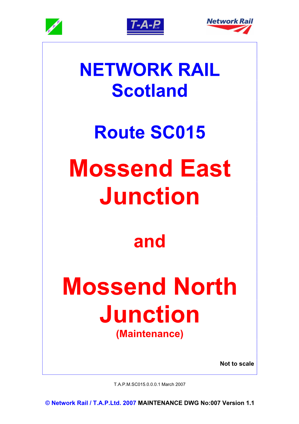 Mossend East Junction Mossend North Junction