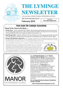 The Lyminge Newsletter