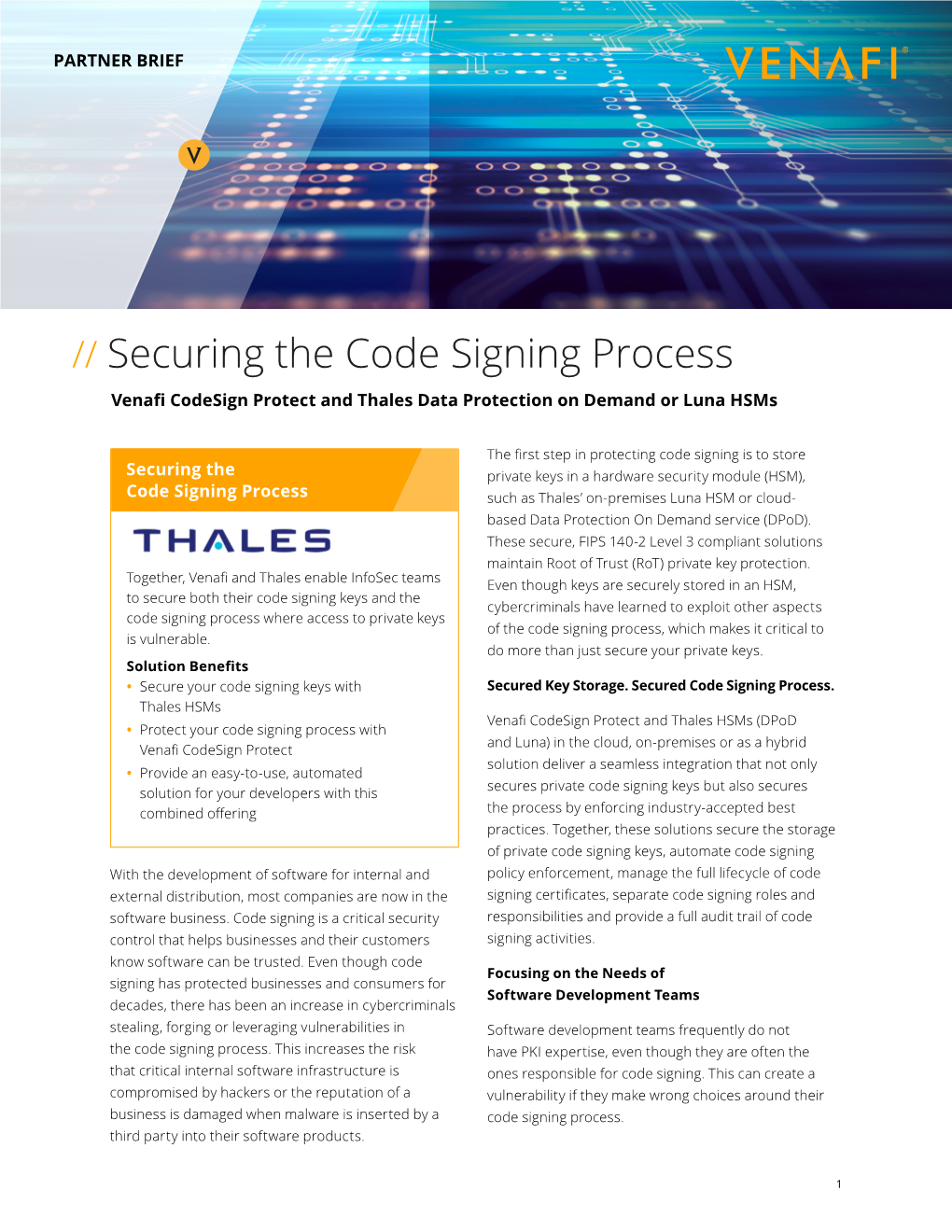 Securing the Code Signing Process