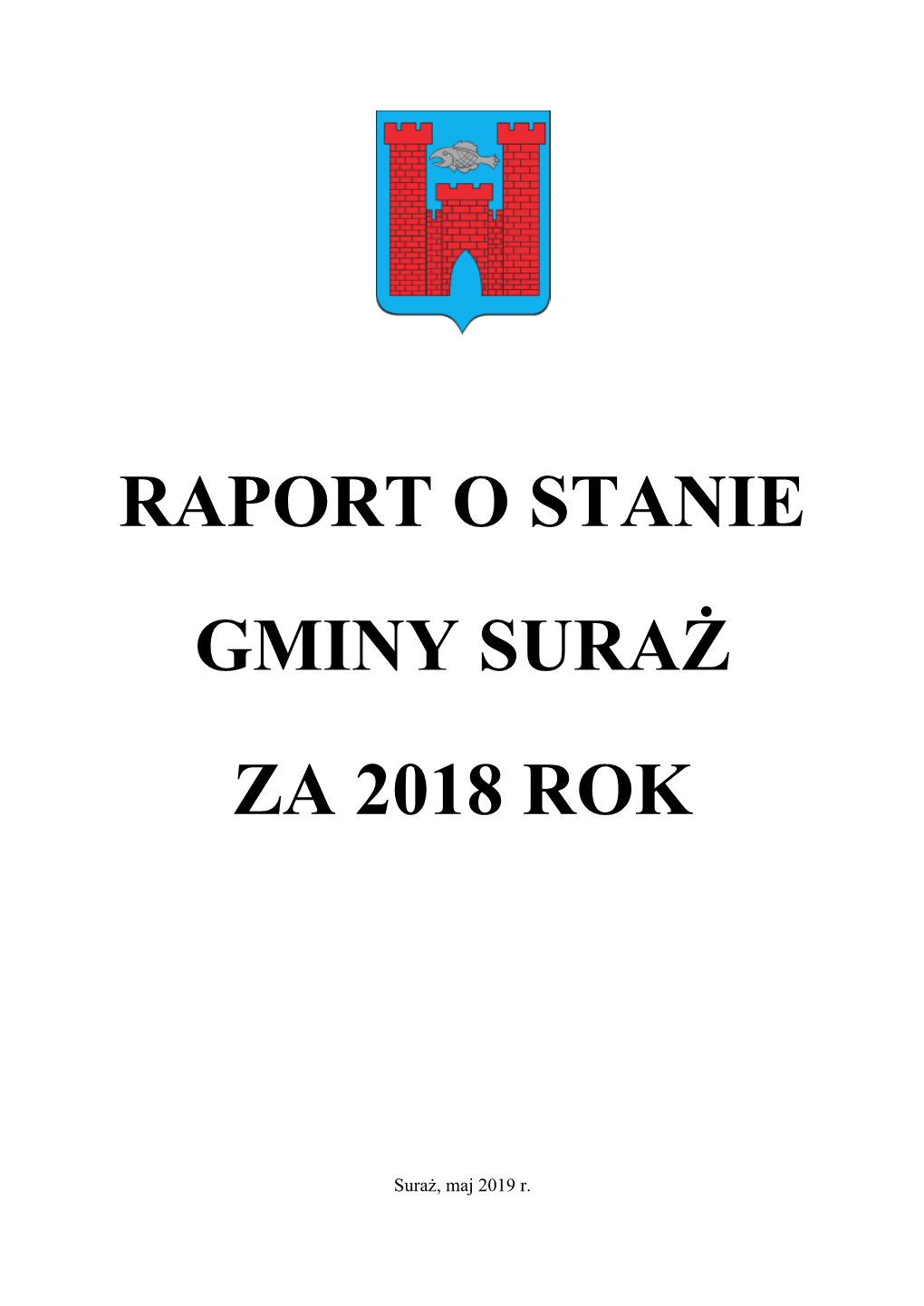 Raport O Stanie Gminy Suraż Za 2018 Rok