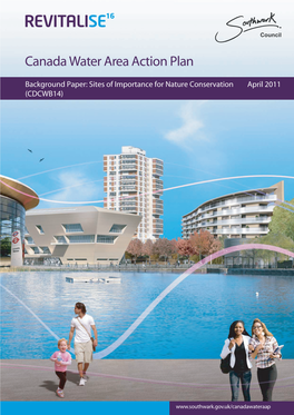 Canada Water AAP Sincs Background Paper