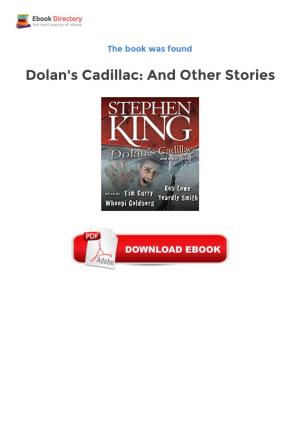 Free Downloads Dolan's Cadillac: and Other Stories