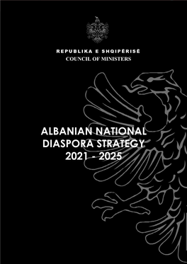 Albanian National Diaspora Strategy 2021 - 2025