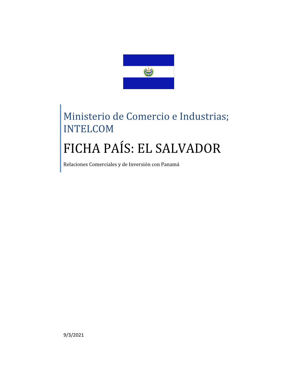 Ficha País:Panamá – El Salvador