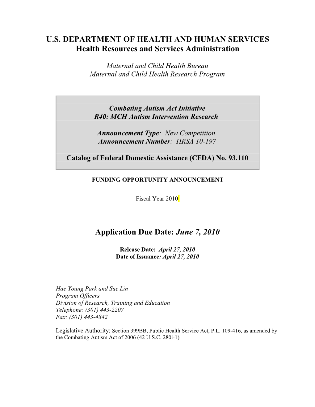 U.S. Department of Health and Human Services s5