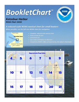 Bookletchart™ Kotzebue Harbor NOAA Chart 16161