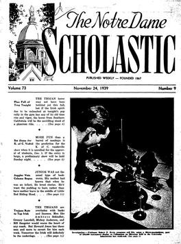 Volume 73 November 24, 1939 Number 9