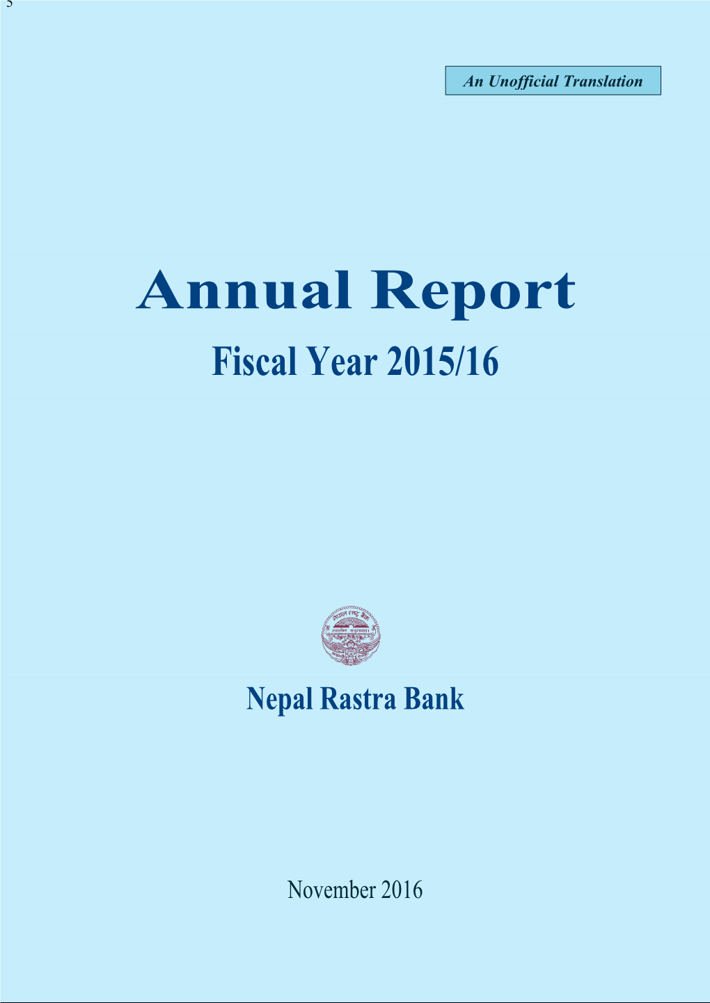 Annual Report 2015-16