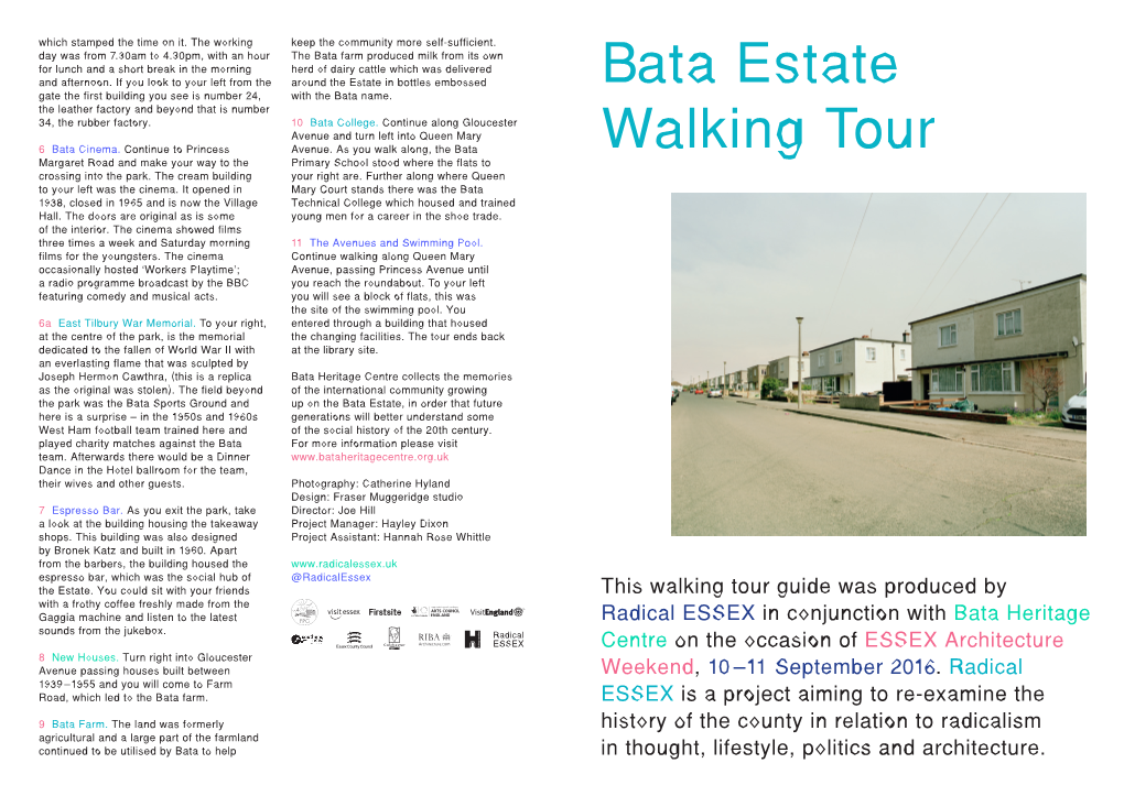 Bata Estate Walking Tour