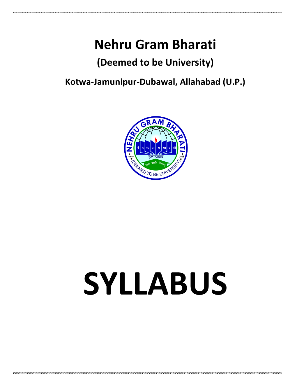 B.P.A.[Music] Syllabus