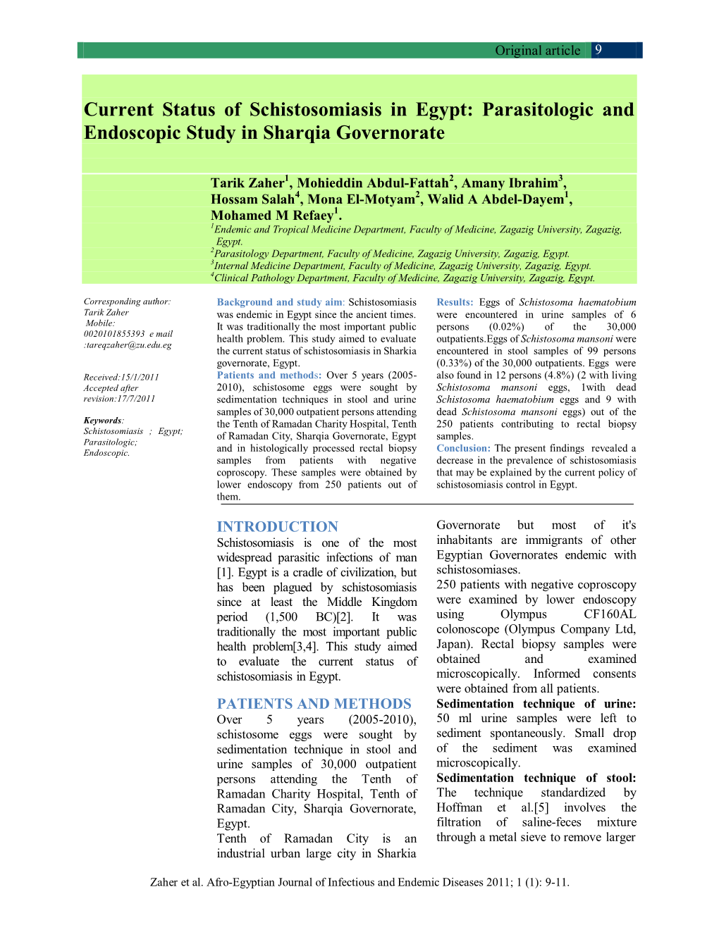 Study of Auto-Antibodies in Egyptian