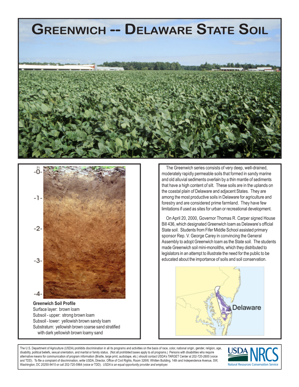 Greenwich -- Delaware State Soil