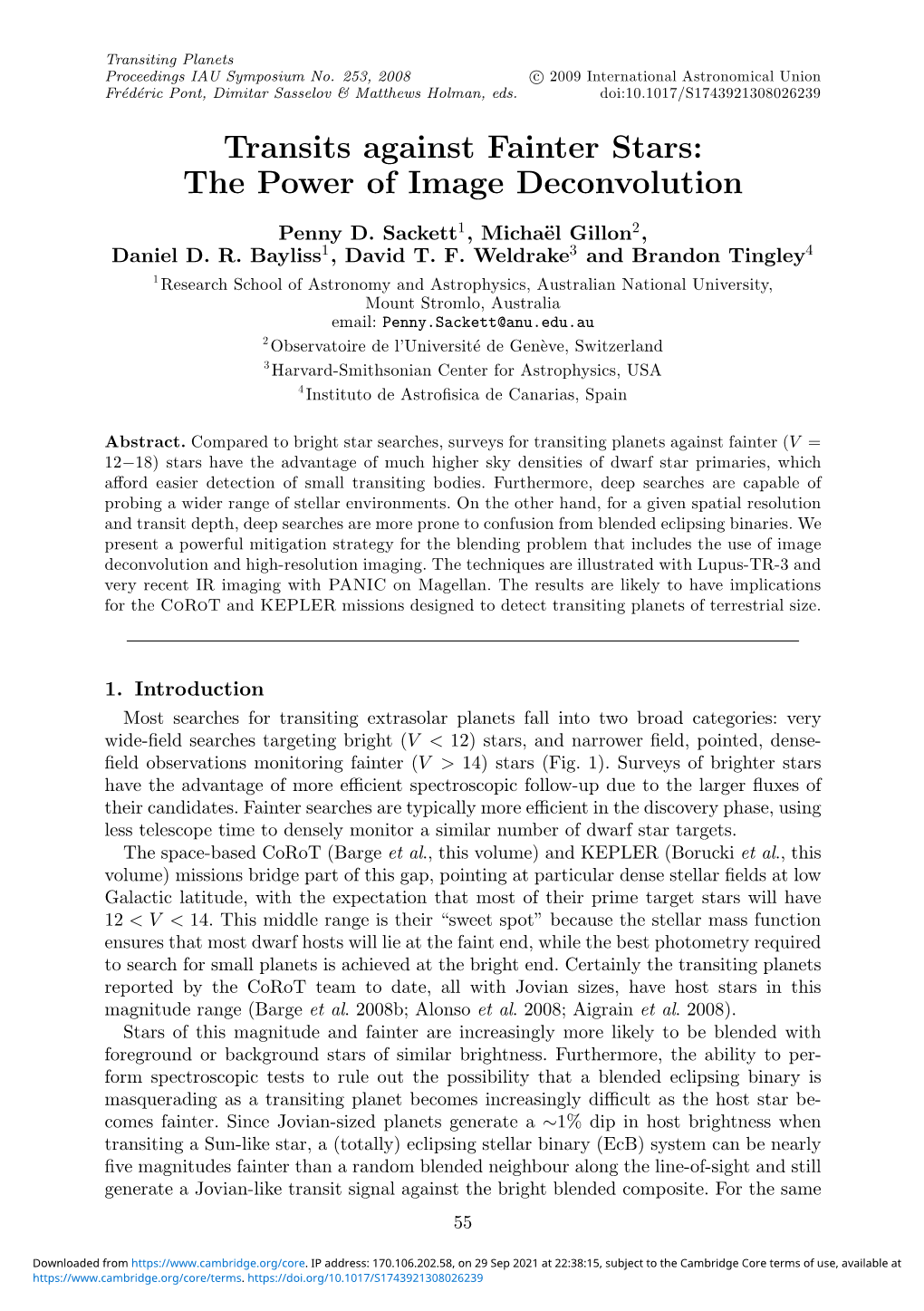 Transits Against Fainter Stars: the Power of Image Deconvolution