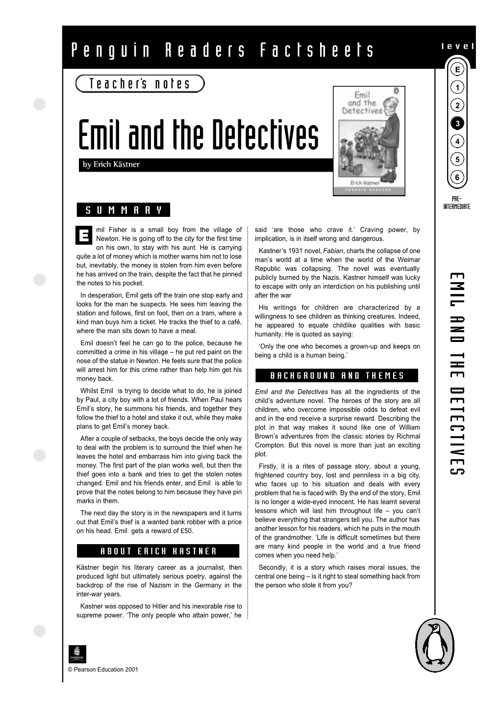 Emil and the Detectives 4 5 by Erich Kästner 6