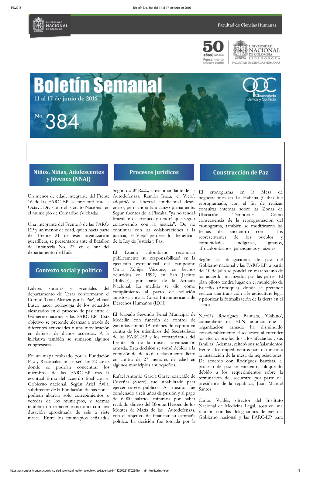 Un Menor De Edad, Integrante Del Frente 16 De Las FARC-EP, Se Presentó Ante La Octava División Del Ejército Nacional, En El M