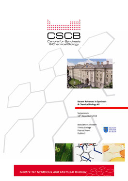 Recent Advances in Synthesis & Chemical Biology