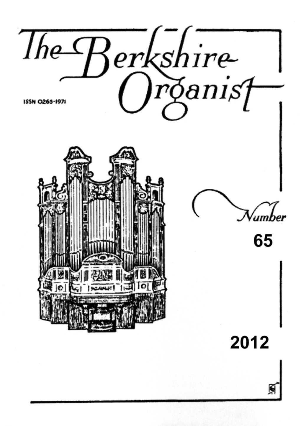 The Berkshire Organist 2012
