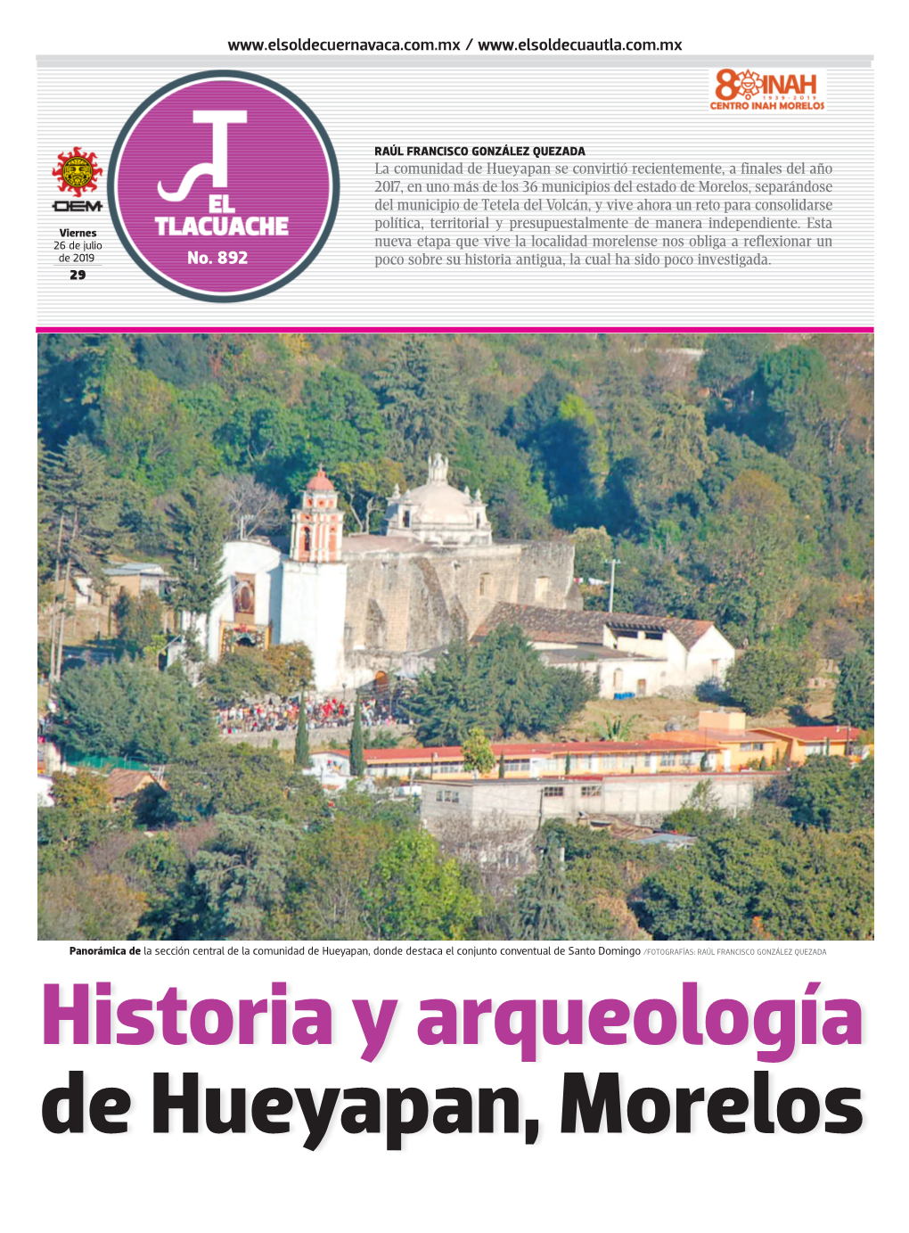 No. 892 Poco Sobre Su Historia Antigua, La Cual Ha Sido Poco Investigada