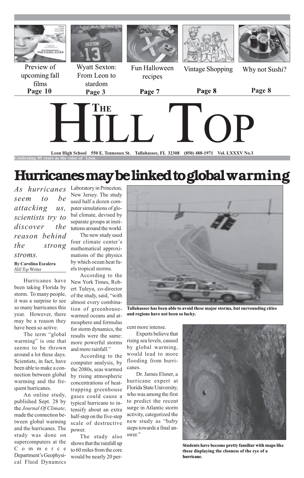 Hurricanes May Be Linked to Global Warming As Hurricanes Laboratory in Princeton, New Jersey