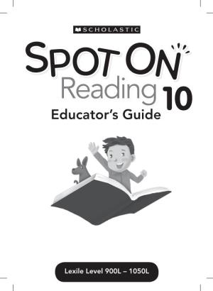 Reading Educator’S Guide10