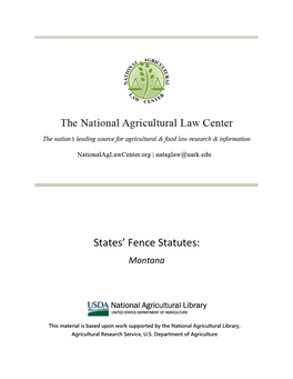 States' Fence Laws
