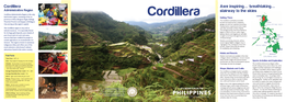Cordillera Awe Inspiring… Breathtaking… Stairway to the Skies