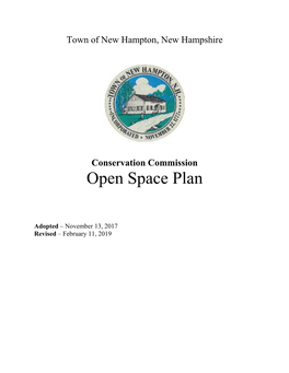 Open Space Plan