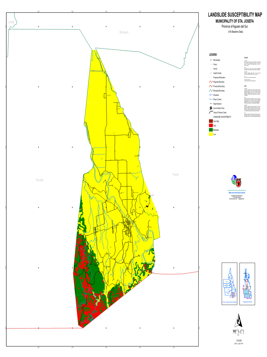 Province of Agusan Del Sur Bunawan (10K Baseline Data)