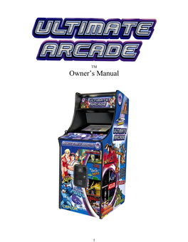 Ultimate Arcade Manual