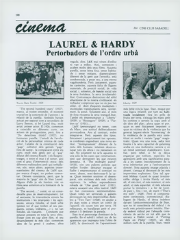 C C Ftc Th ^ LAUREL & HARDY