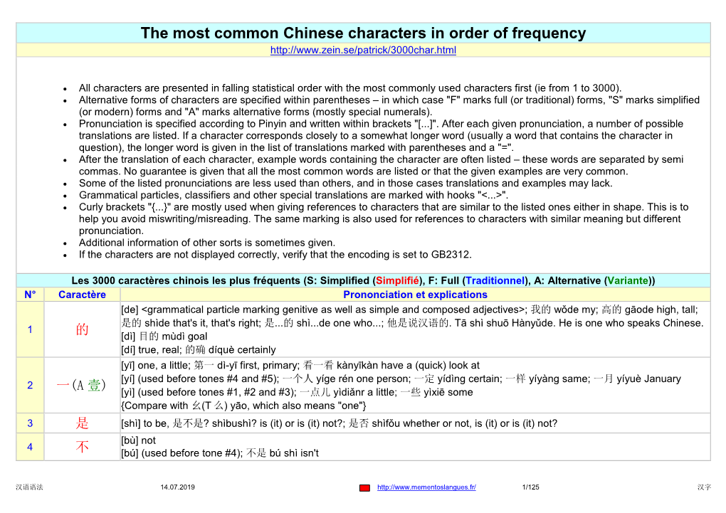 the-most-common-chinese-characters-in-order-of-frequency-docslib