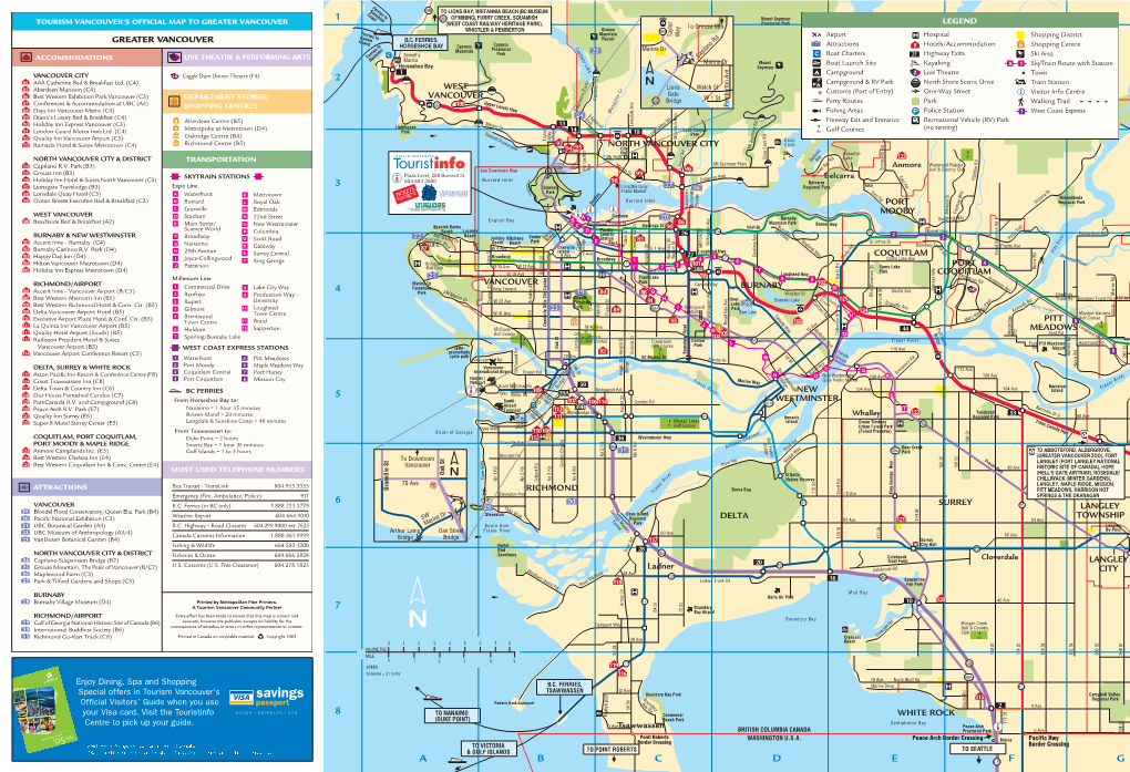 Map of Greater Vancouver(Pdf)