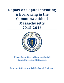 Report on Capital Spending & Borrowing in the Commonwealth Of