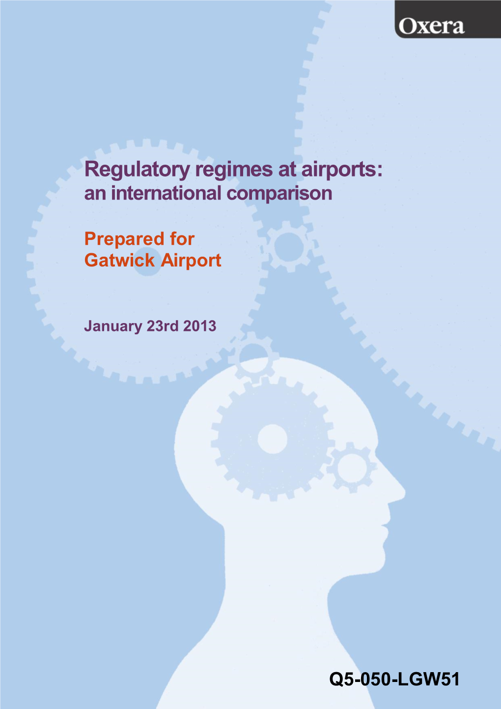 Regulatory Regimes at Airports: an International Comparison