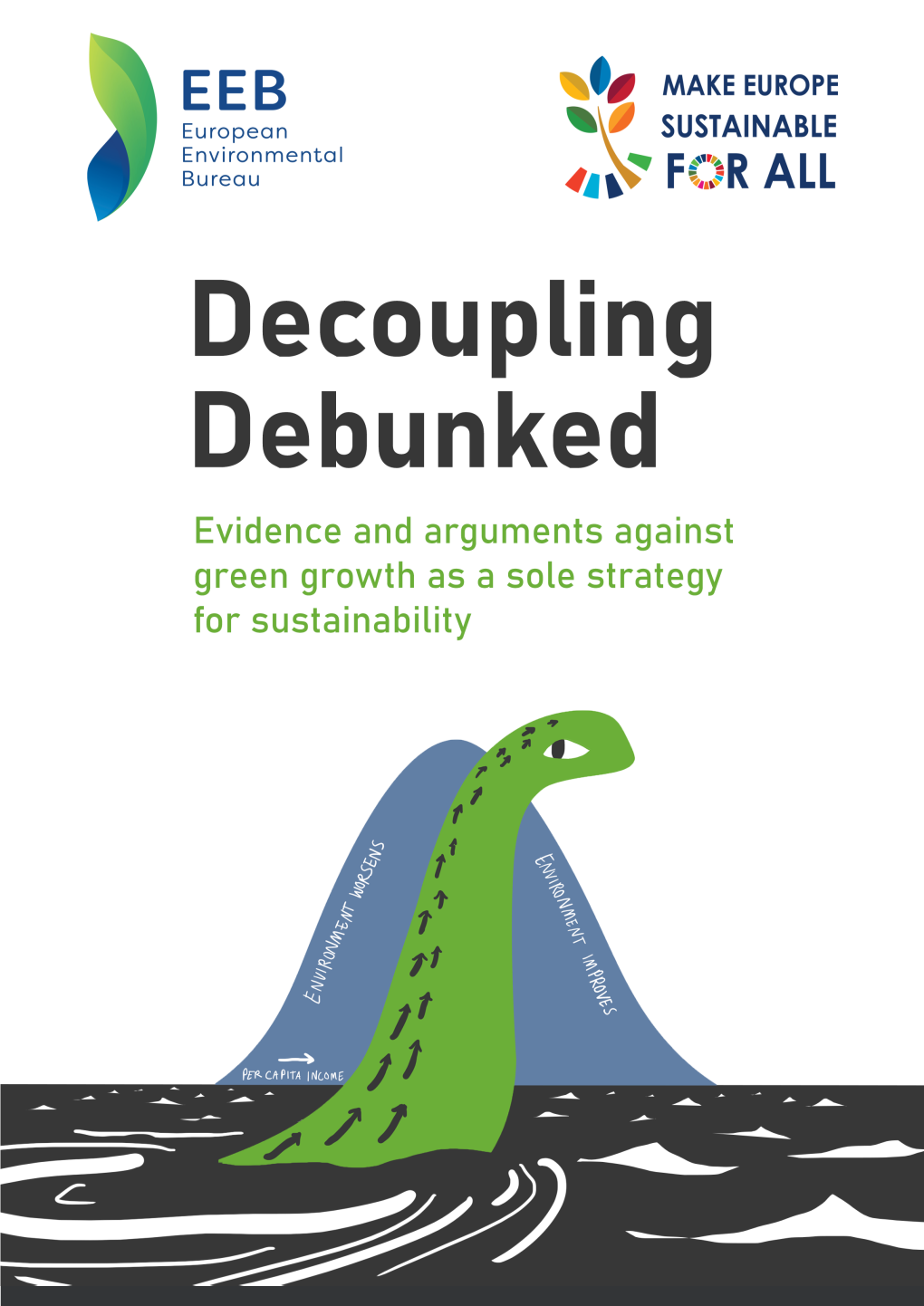 Decoupling Debunked: Evidence and Arguments Against Green Growth As a Sole Strategy for Sustainability