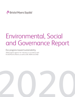 2020 Environmental, Social and Governance Report