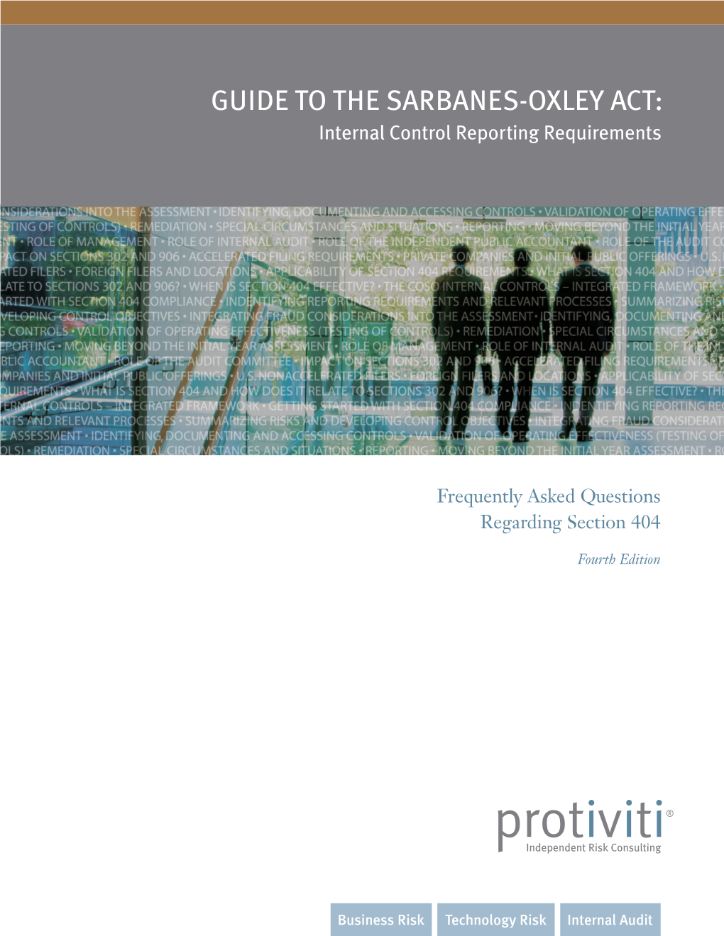 Guide to the Sarbanes-Oxley Act: Internal Controls Reporting Requirements