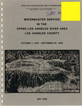 1987-88 Water Year Annual Report May 1989