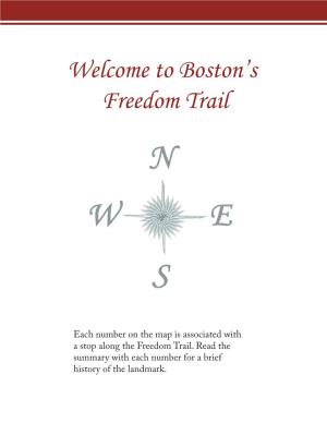 Freedom Trail N W E S