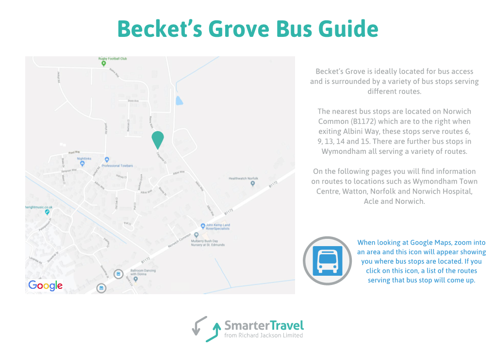Becket's Grove Bus Guide