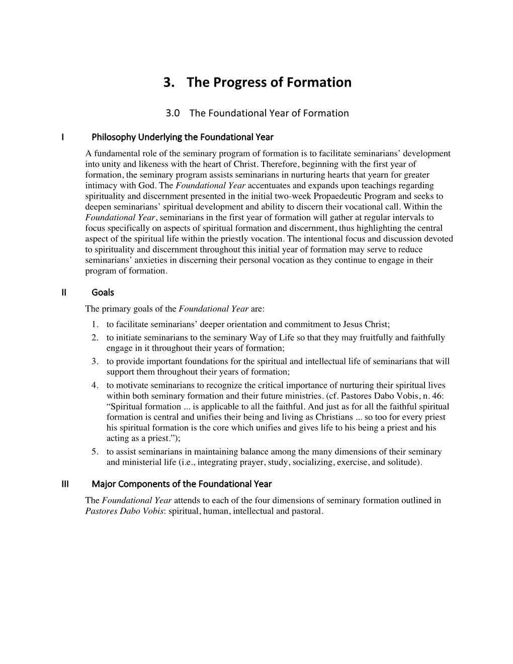 3. the Progress of Formation