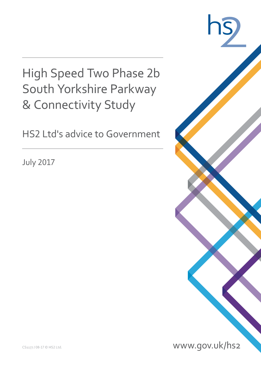 High Speed Two Phase 2B South Yorkshire Parkway & Connectivity